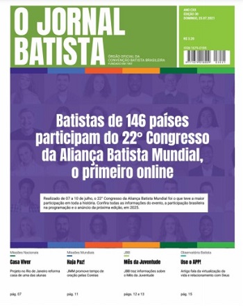 Leia O Jornal Batista Desta Semana, Edição 30 - ADIBERJ